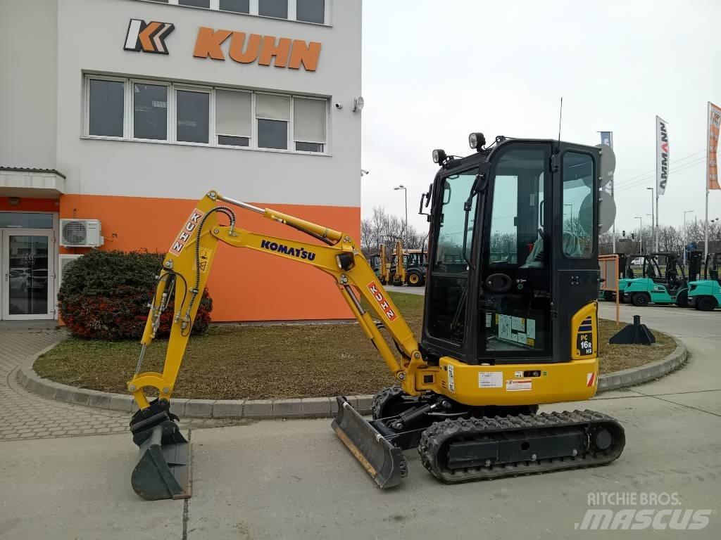 Komatsu PC 16 R-3HS Mini excavators < 7t
