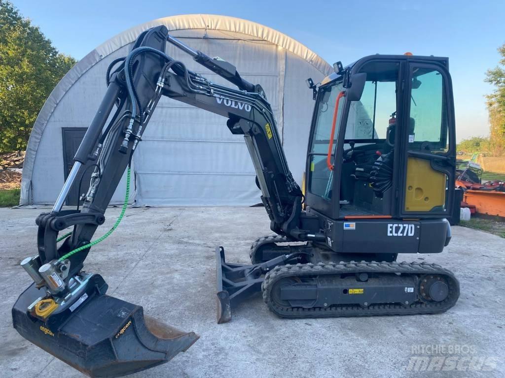 Volvo EC 27 D Mini excavators < 7t