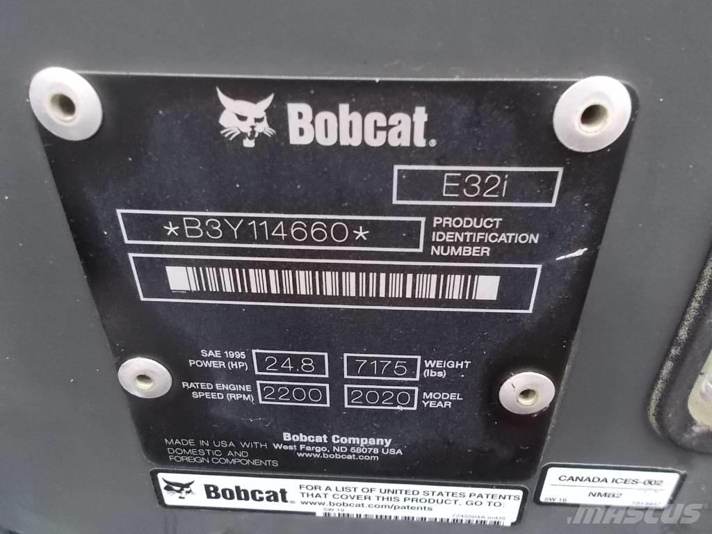 Bobcat E32i Mini excavators < 7t