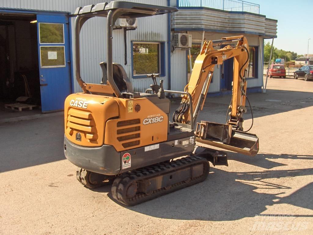 CASE CX 18 Mini excavators < 7t