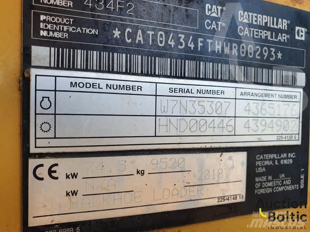 CAT 434 F2 TLB's