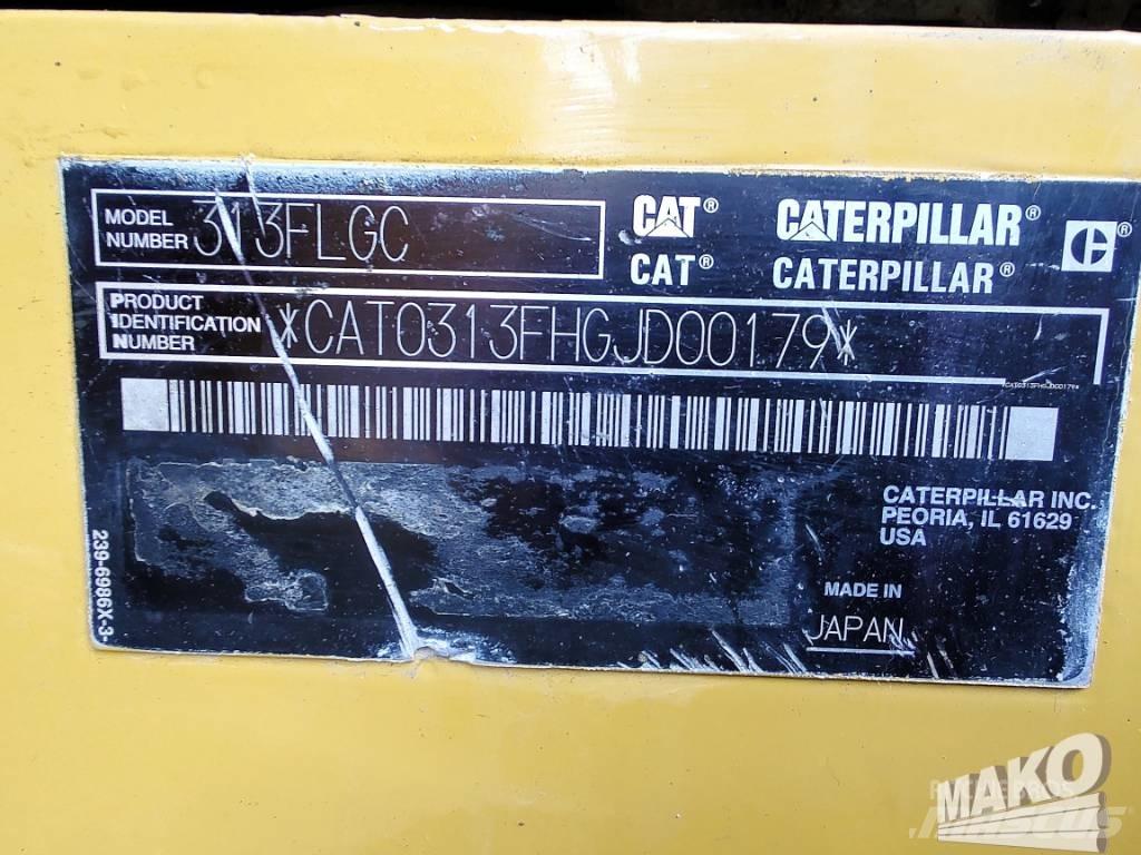 CAT 313 F LGC Crawler excavators