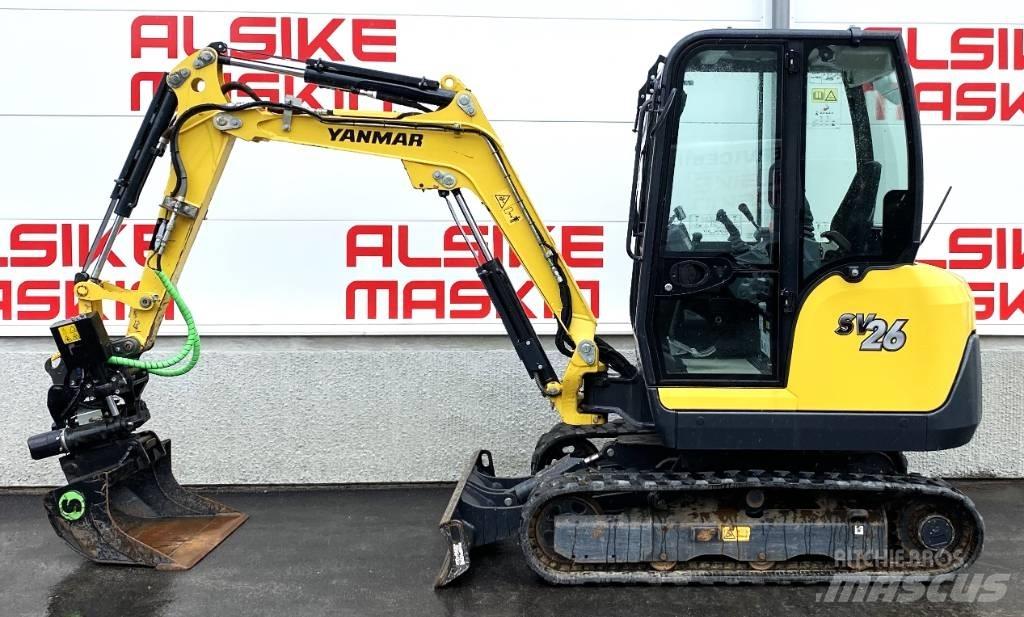 Yanmar SV 26 Mini excavators < 7t