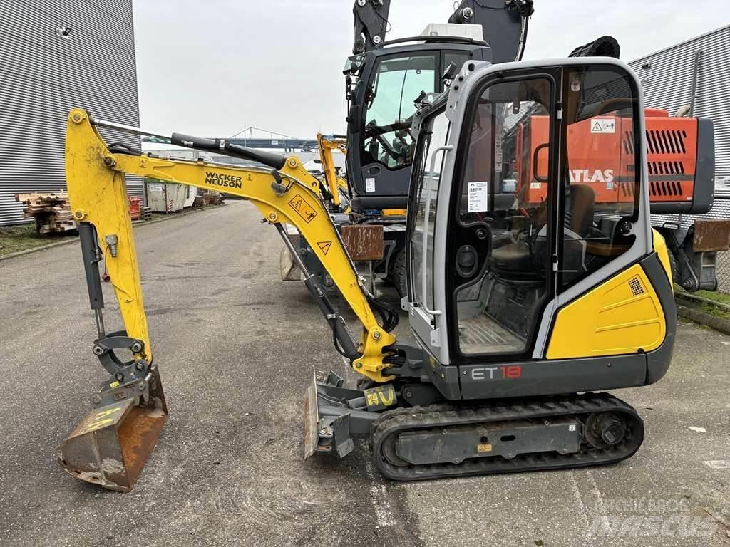 Wacker Neusen ET18 Mini excavators < 7t