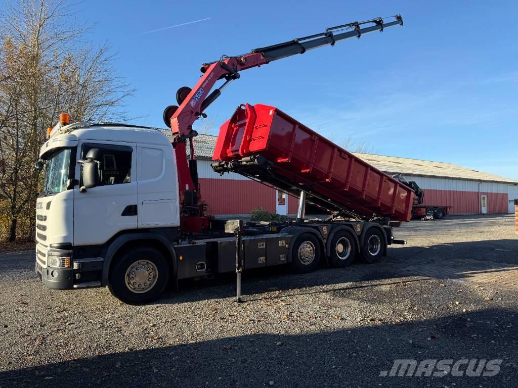 Scania G490 8x2 Demountable trucks