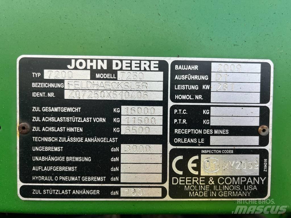 John Deere 7250 Self-propelled foragers