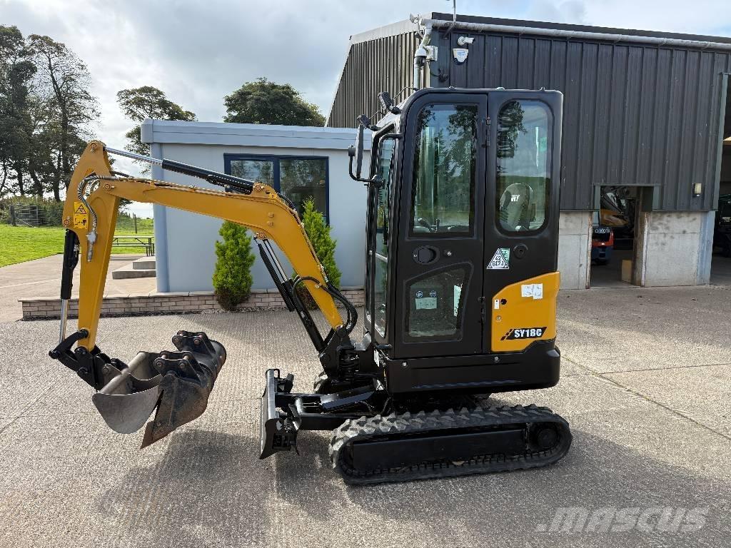 Sany SY 18 C Mini excavators < 7t
