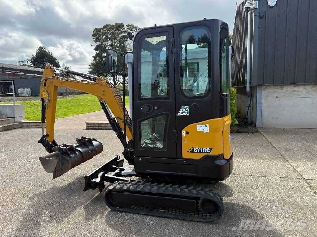 Sany SY 18 C Mini excavators < 7t