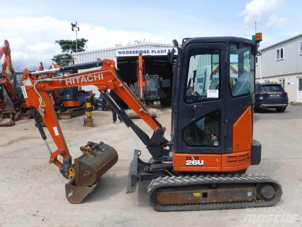Hitachi ZX 26 U-6 Mini excavators < 7t