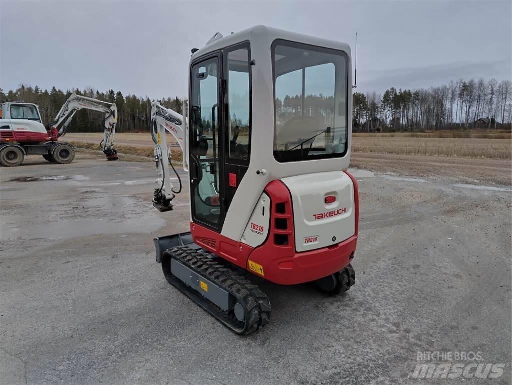 Takeuchi TB 216 Mini excavators < 7t