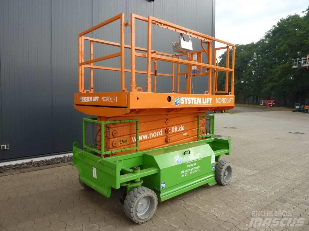  H.A.B. S125-16 E2WD Scissor lifts