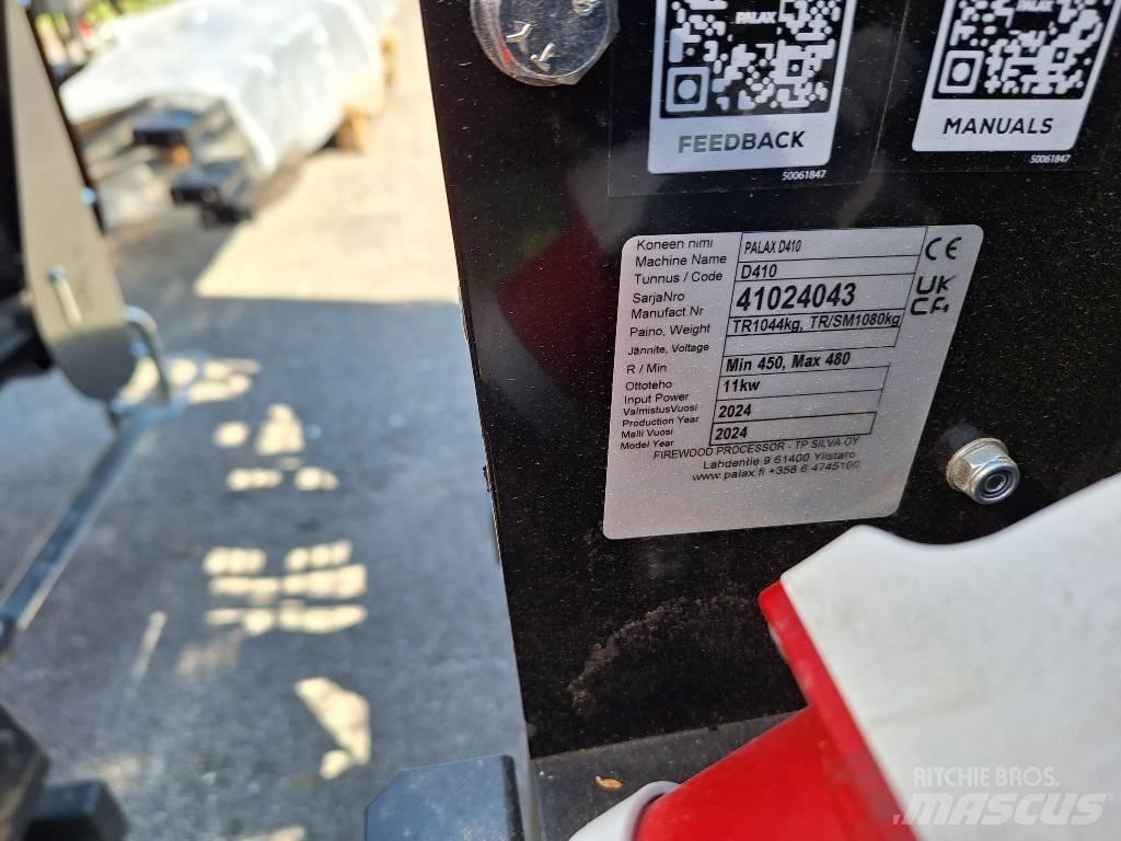 Palax D410 PRO+ Wood splitters, cutters, and chippers