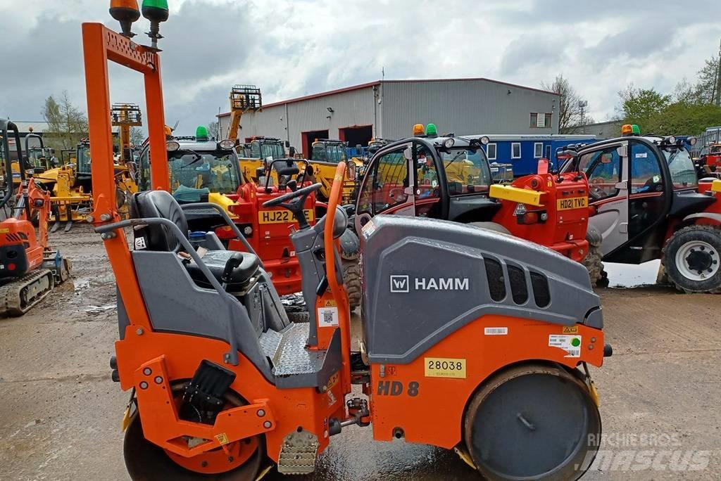 Hamm HD 8 VV Twin drum rollers