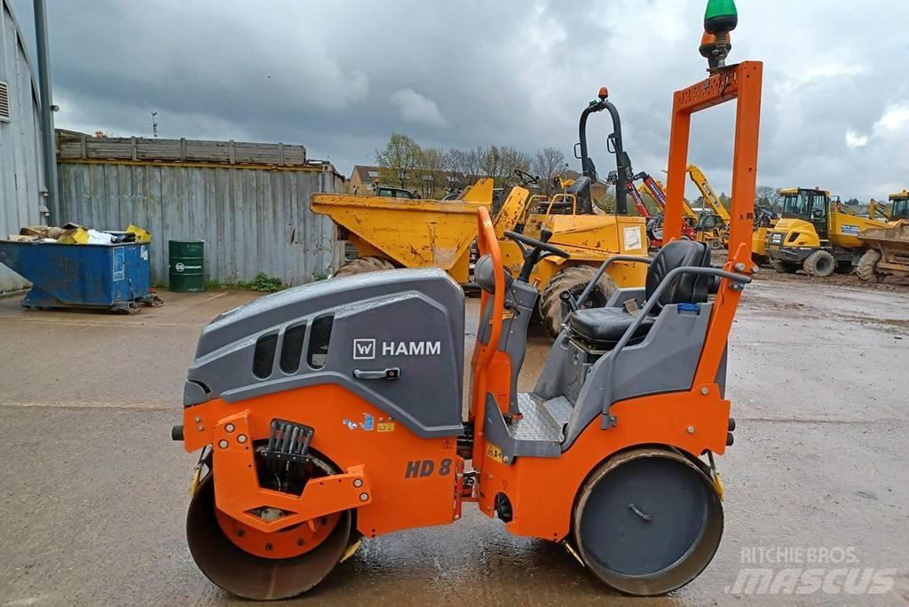 Hamm HD 8 VV Twin drum rollers