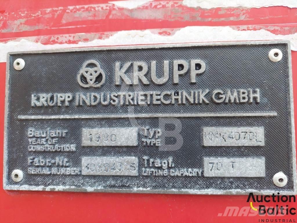Krupp 4070L Crane trucks