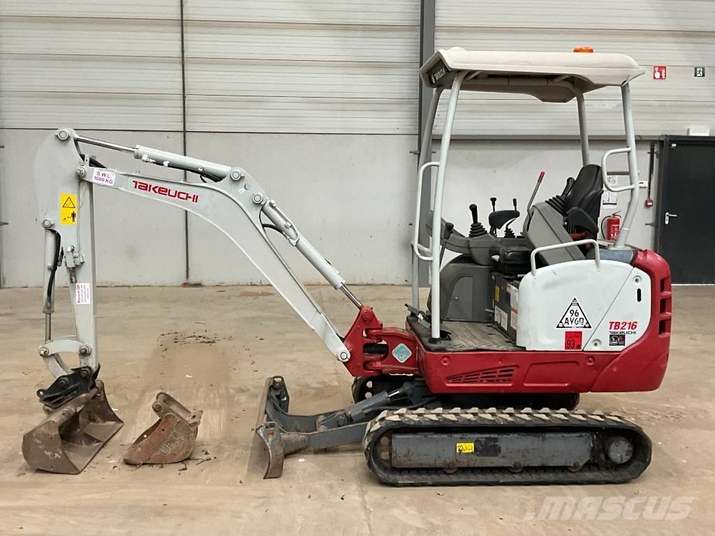 Takeuchi TB 216 Mini excavators < 7t