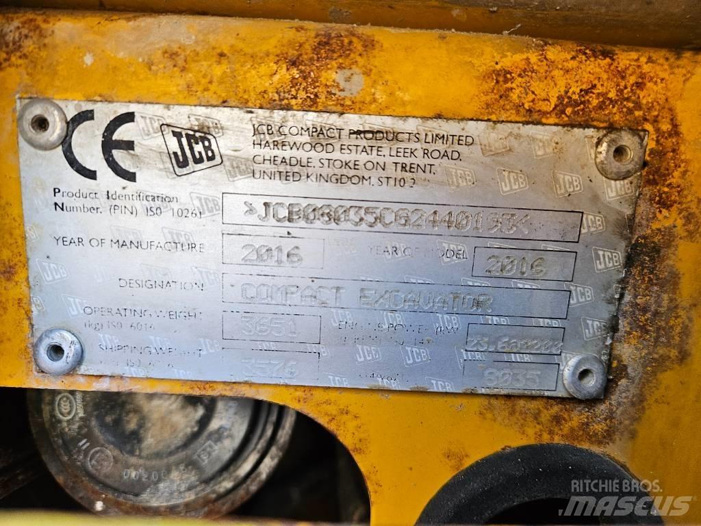 JCB 8035 Mini excavators < 7t