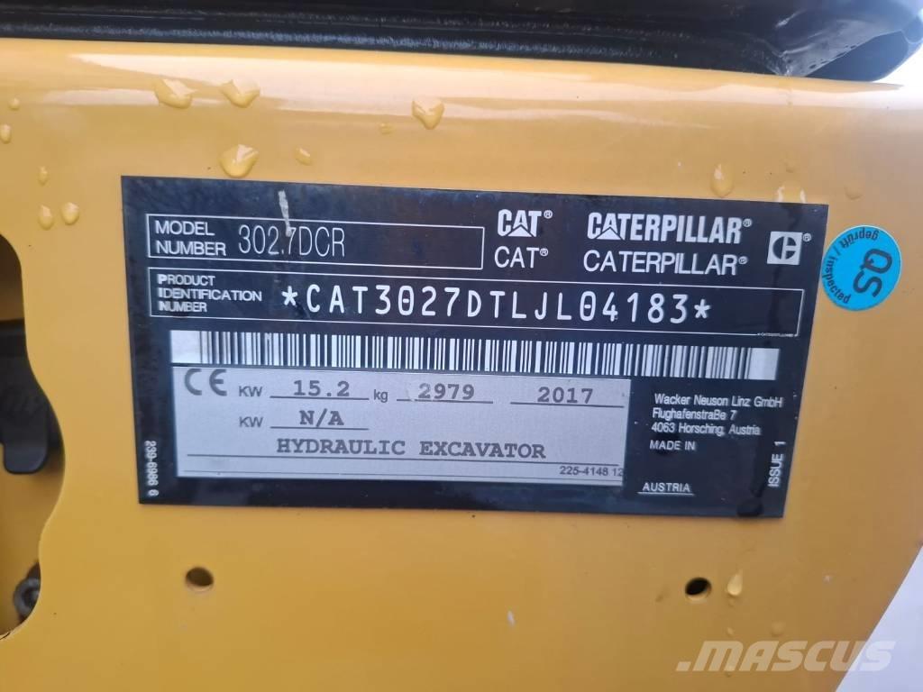 CAT 302.7 D CR Mini excavators < 7t