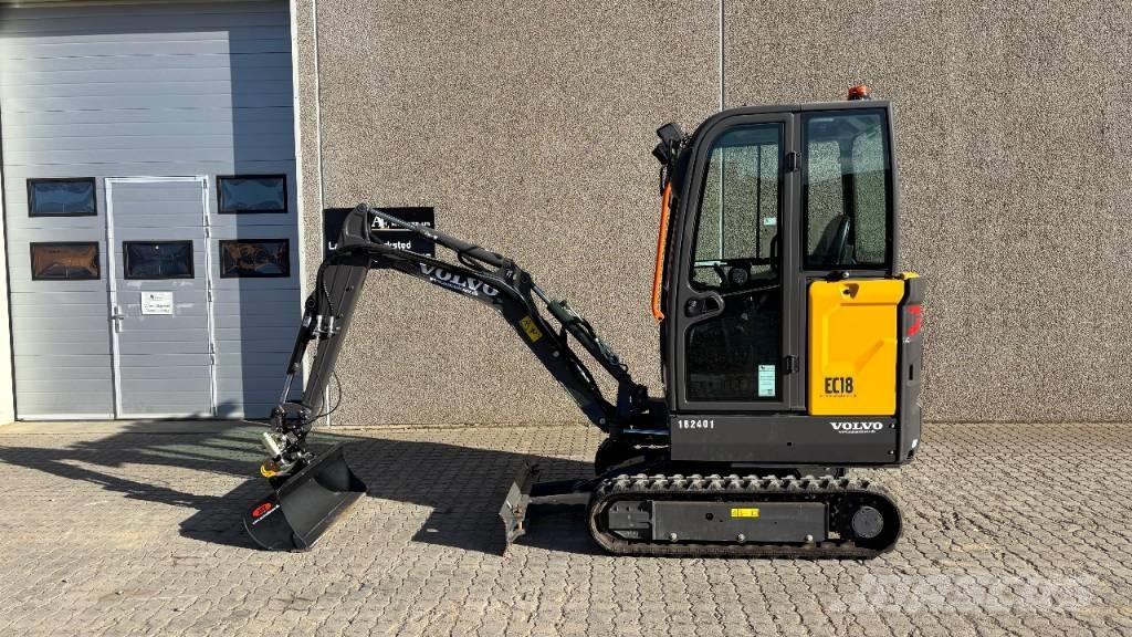 Volvo EC 18 Electric Mini excavators < 7t
