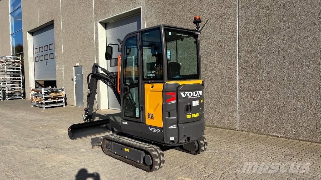 Volvo EC 18 Electric Mini excavators < 7t