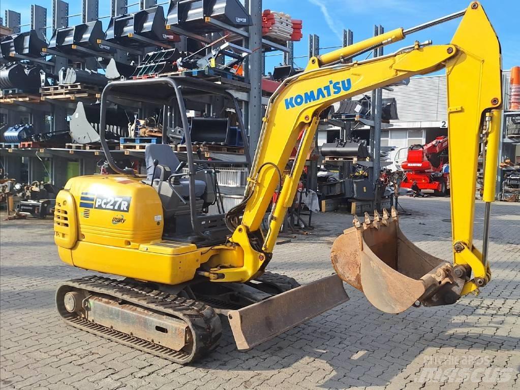 Komatsu PC27R-8 Mini excavators < 7t