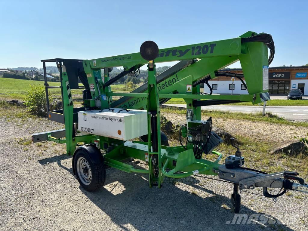 Niftylift 120 T Trailer mounted aerial platforms