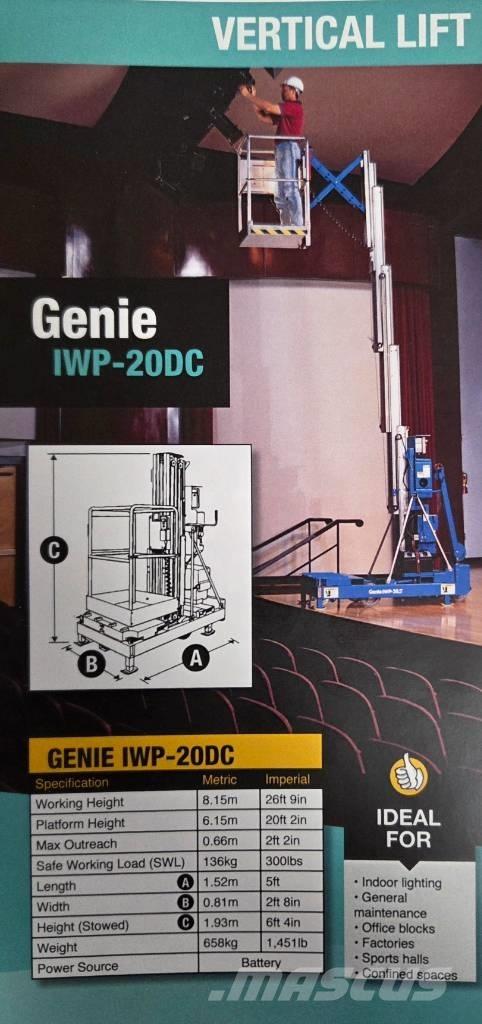 Genie IWP 20 S Vertical mast lifts