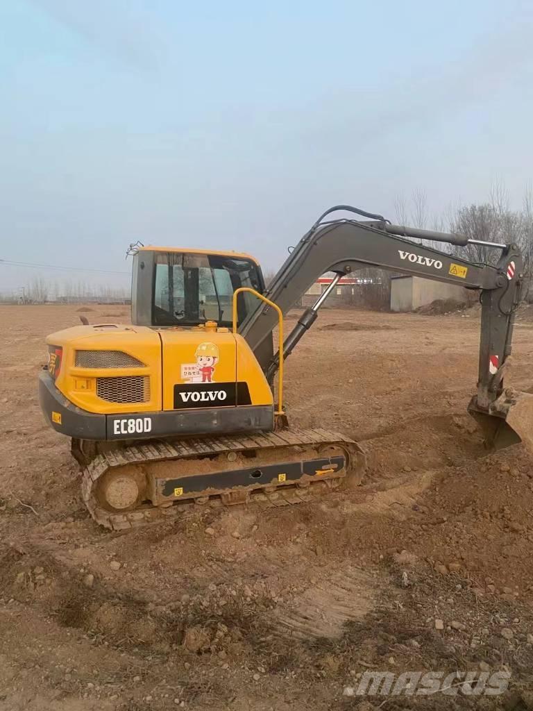 Volvo EC80D Midi excavators  7t - 12t