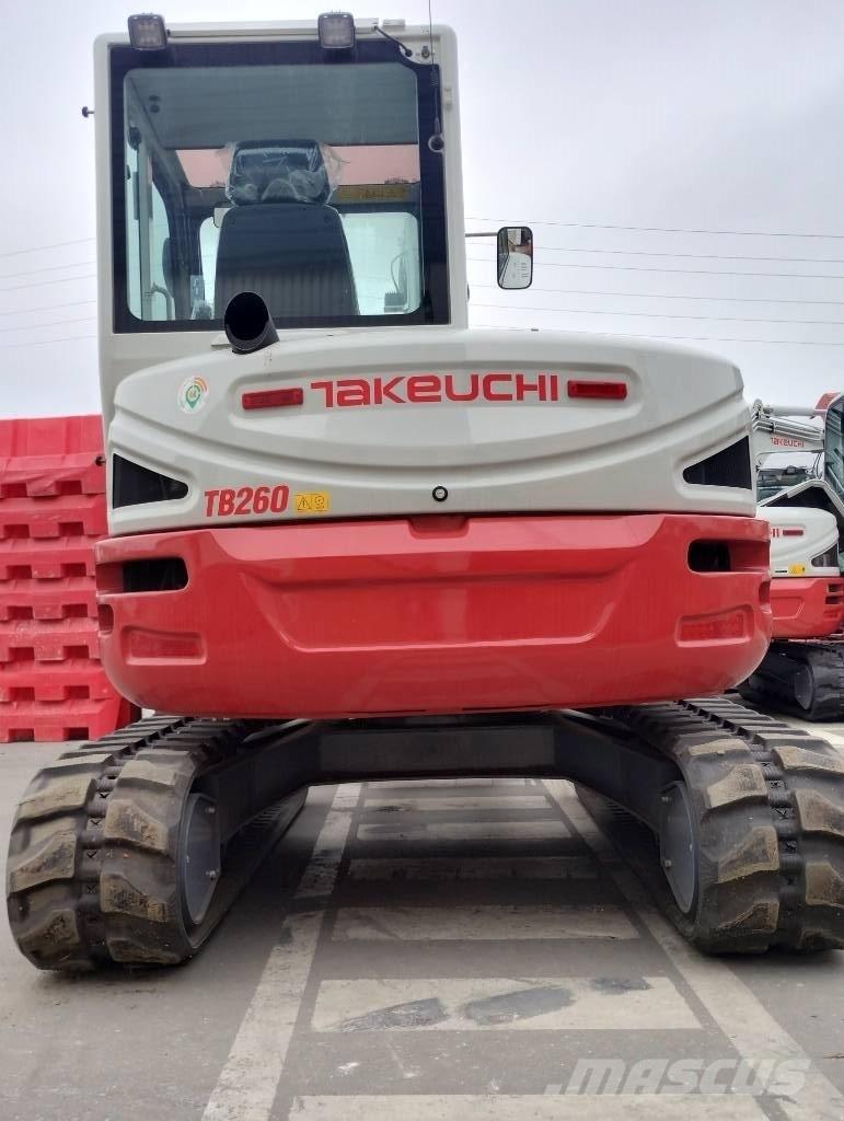 Takeuchi TB 260 Mini excavators < 7t
