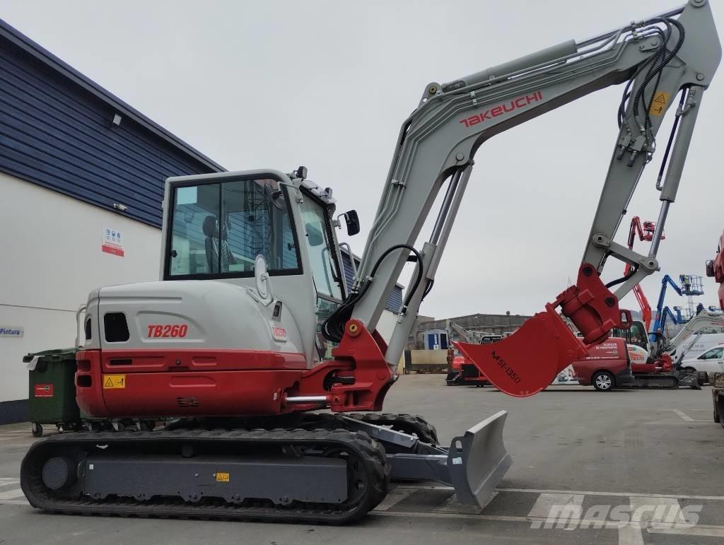 Takeuchi TB 260 Mini excavators < 7t