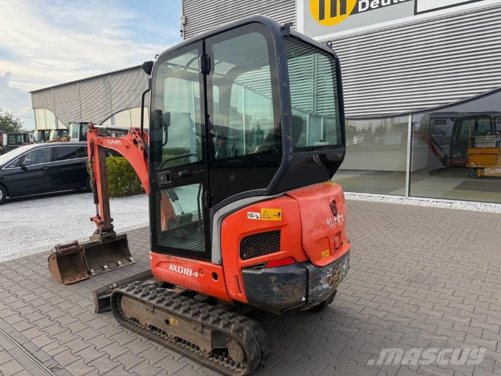 Kubota KX 018-4 Mini excavators < 7t