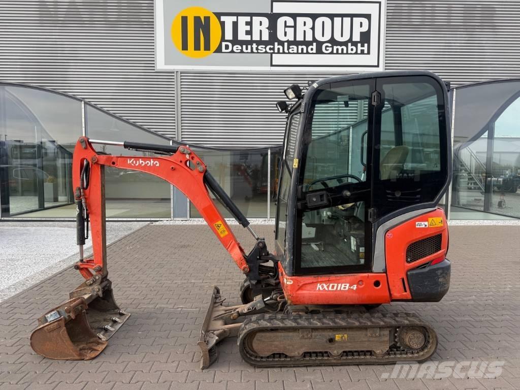 Kubota KX 018-4 Mini excavators < 7t