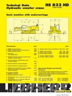Liebherr HS 833 HD Dragline excavators