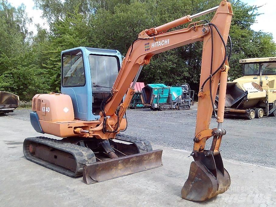 Hitachi EX 40 Mini excavators < 7t