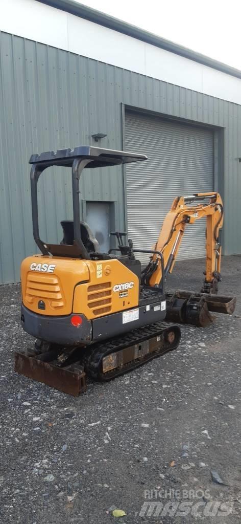 CASE CX18C CANOPY Mini excavators < 7t