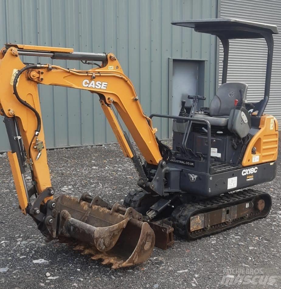 CASE CX18C CANOPY Mini excavators < 7t