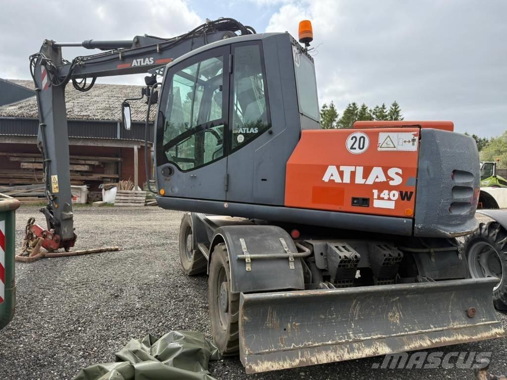 Atlas 140 W Wheeled excavators