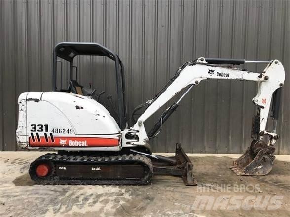Bobcat 331G Mini excavators < 7t