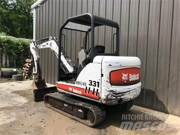 Bobcat 331G Mini excavators < 7t