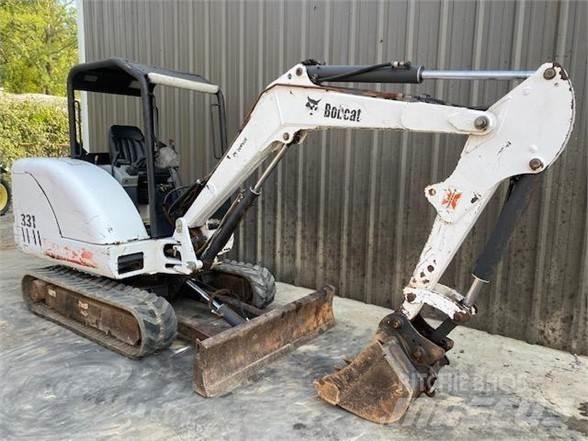 Bobcat 331G Mini excavators < 7t