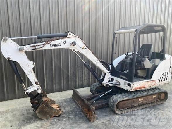 Bobcat 331G Mini excavators < 7t