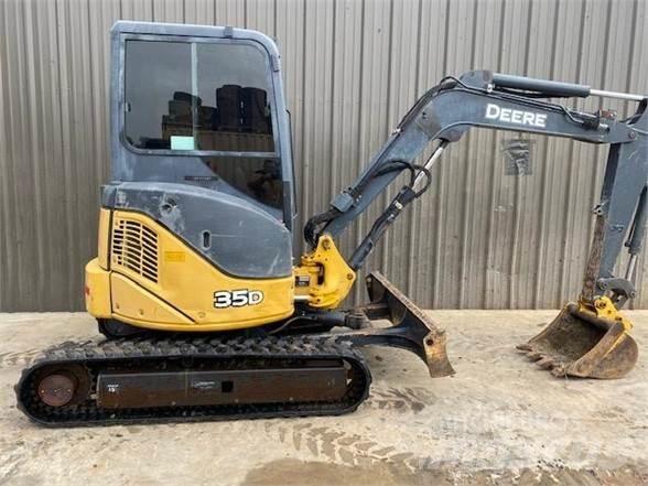 John Deere 35D Mini excavators < 7t