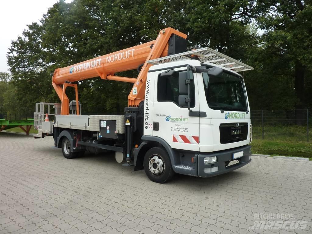 Ruthmann T 330 Truck mounted aerial platforms
