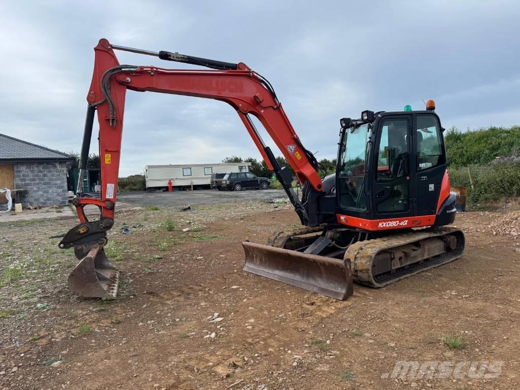Kubota KX 080-4 Midi excavators  7t - 12t
