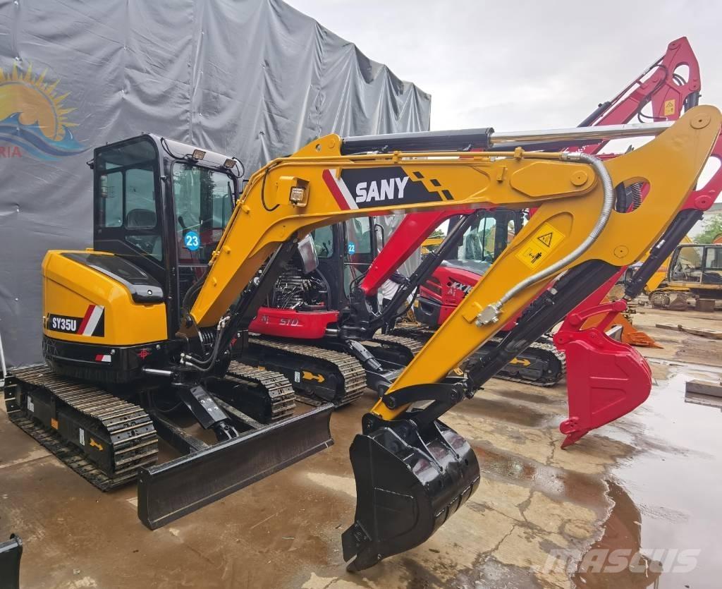 Sany SY 35 U Mini excavators < 7t
