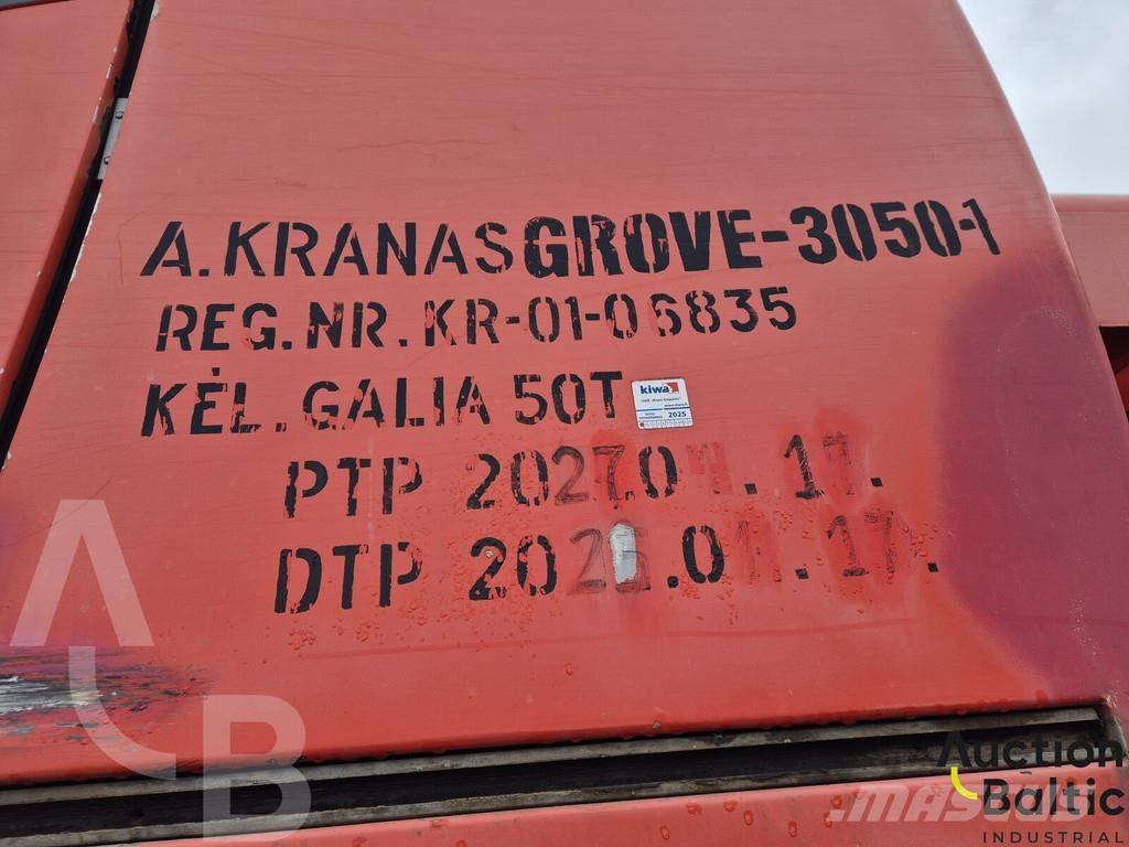 Grove GMK 3050 Crane trucks