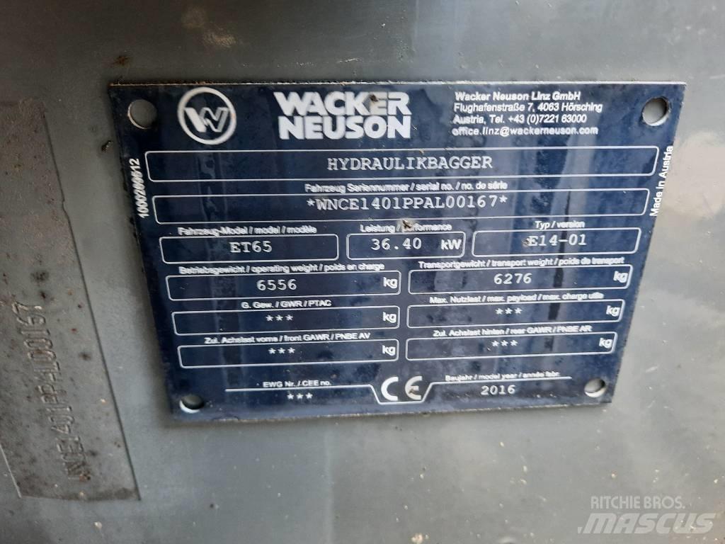Wacker Neuson ET 65 Mini excavators < 7t