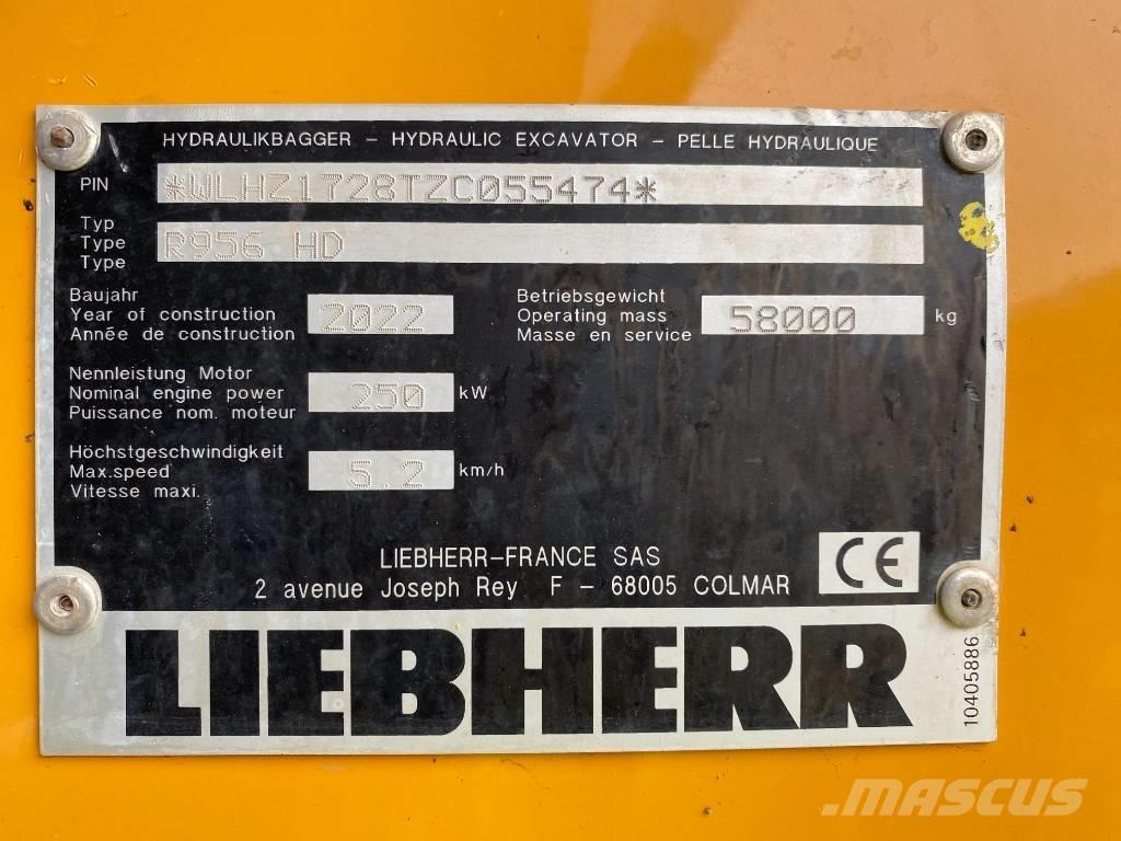 Liebherr R 956 HD Crawler excavators