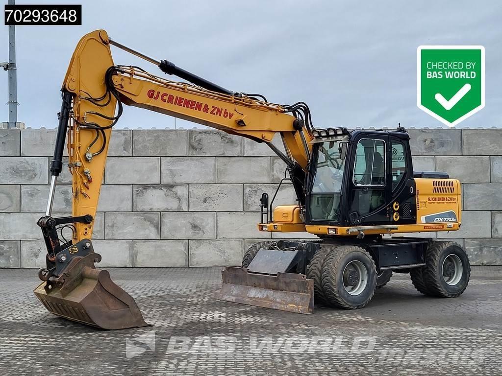Doosan DX170 W Wheeled excavators