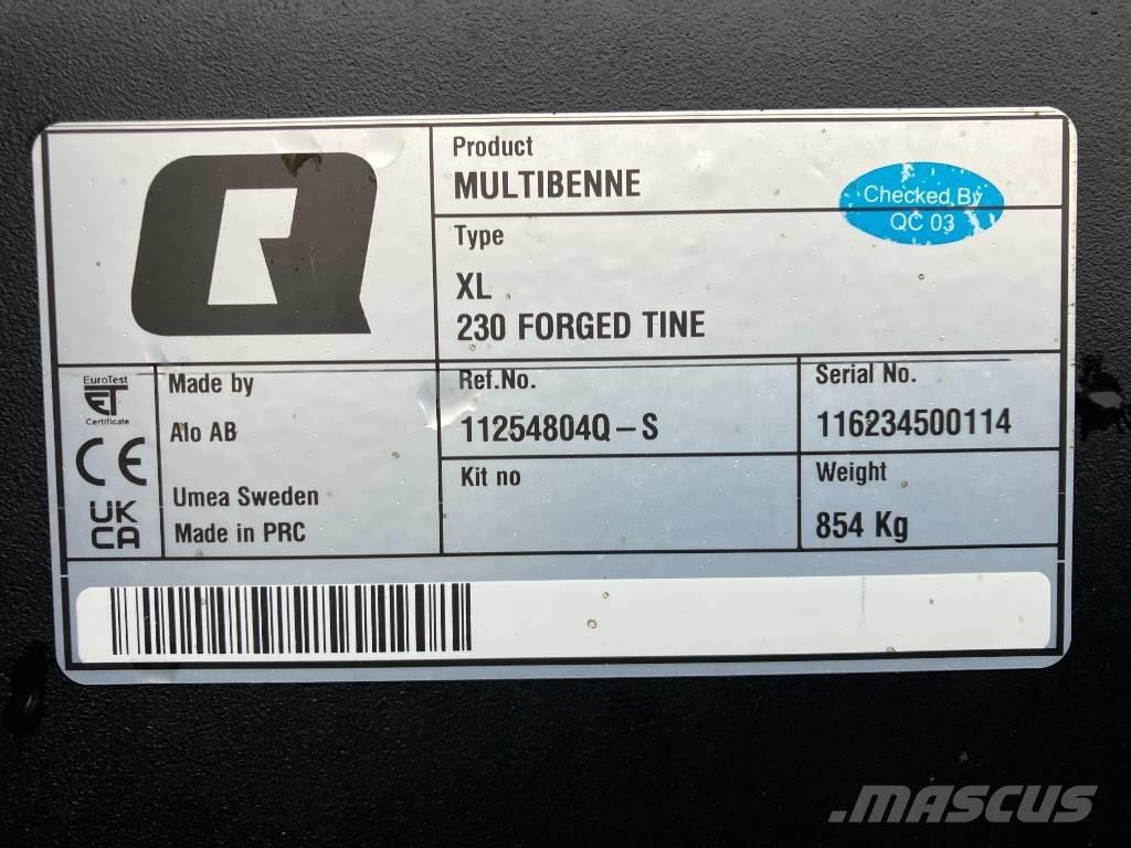 Ålö Multibenne XL FEL`s  spares & accessories